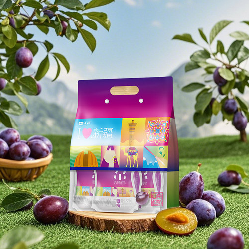 天润西梅风味发酵乳饮品125g/袋