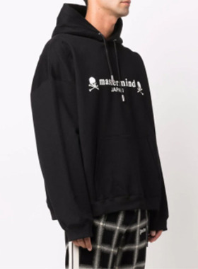 抗菌330克重磅MMJ mastermind japan潮牌印花连帽休闲情侣卫衣