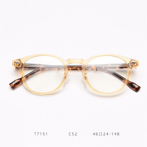 T7151 新款日韩TR90轻近视眼镜框女文艺复古平光镜框男潮原宿街拍