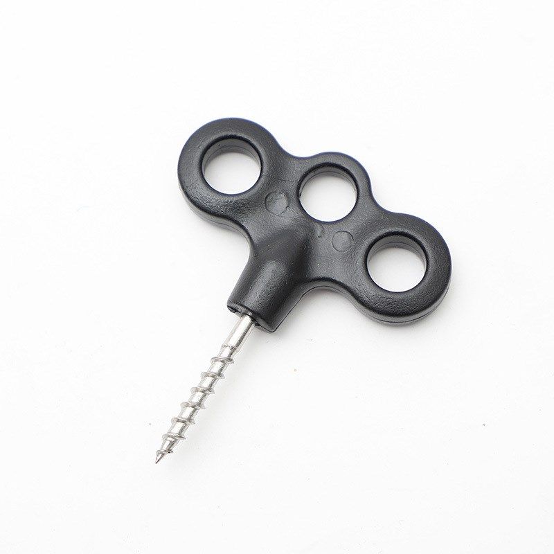 野营甲板钉夜光钉户外露营帐篷防风绳固定钉三眼螺丝钉不锈钢螺纹,运动/瑜伽/健身/球迷用品,其他运动护具,淘宝优惠券,粉丝福利购,淘宝优惠卷