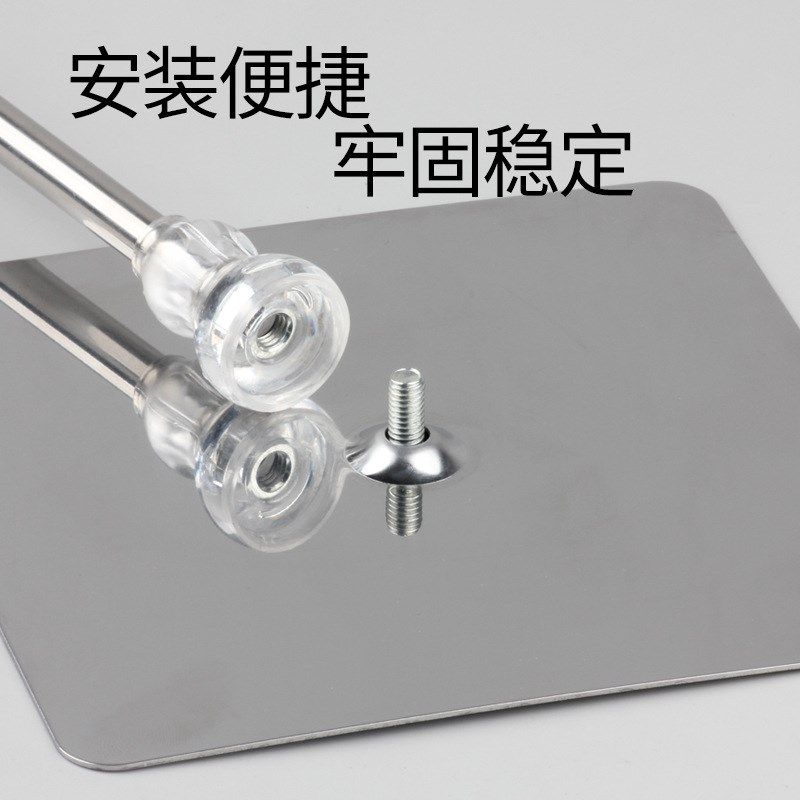 POP海报展示架不锈钢T型广告夹架子促销广告海报纸四节可伸缩支架,商业/办公家具,展示柜/陈列柜/展示架/货柜,淘宝优惠券,粉丝福利购,淘宝优惠卷