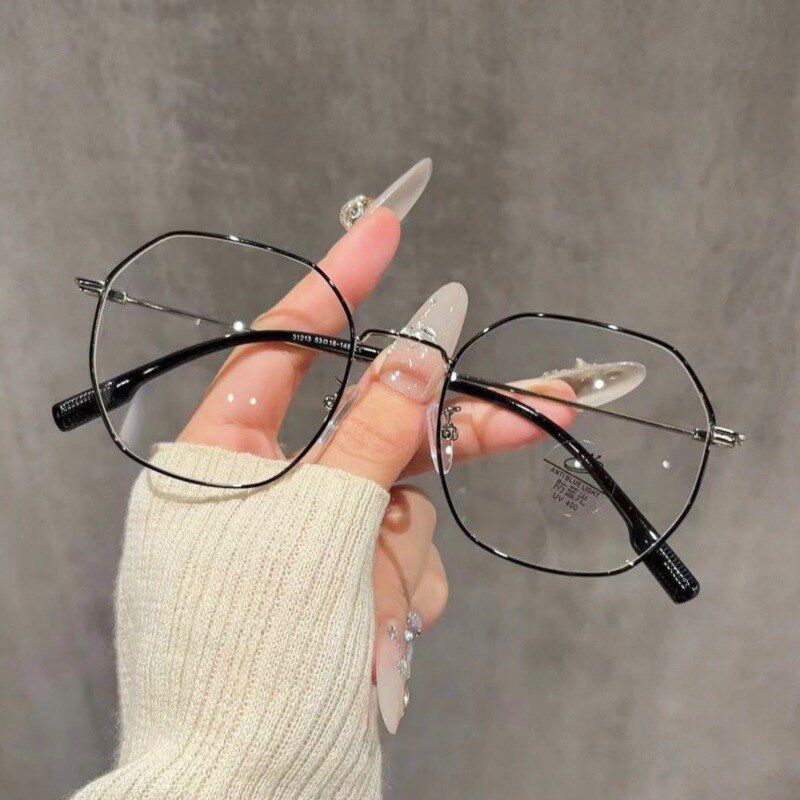 31213新款圆框近视眼镜女复古金属超轻眼镜框小框小脸时尚镜架