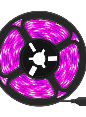 le植物灯带usb植物生长灯带2835植物补光灯带5v全光谱植物补光灯