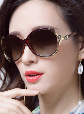 英国DHWA专柜新款墨镜女士日夜两用偏光变色太阳镜大脸显瘦开车司