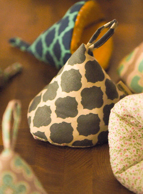 GOING HOME日式布艺帽子锥形汤锅锅盖顶帽砂锅把手手柄隔热防烫套