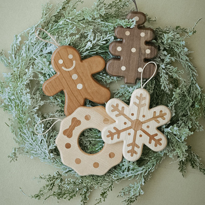 实木圣诞节装饰挂件闺蜜礼物礼品
