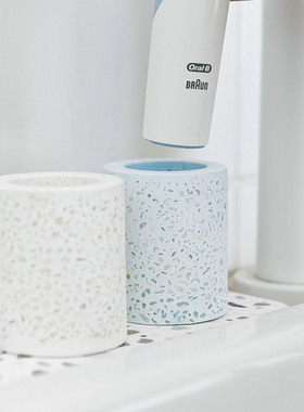 GOING HOME硅藻土牙刷吸水底座天然硅藻泥速干电动牙刷架座托座架