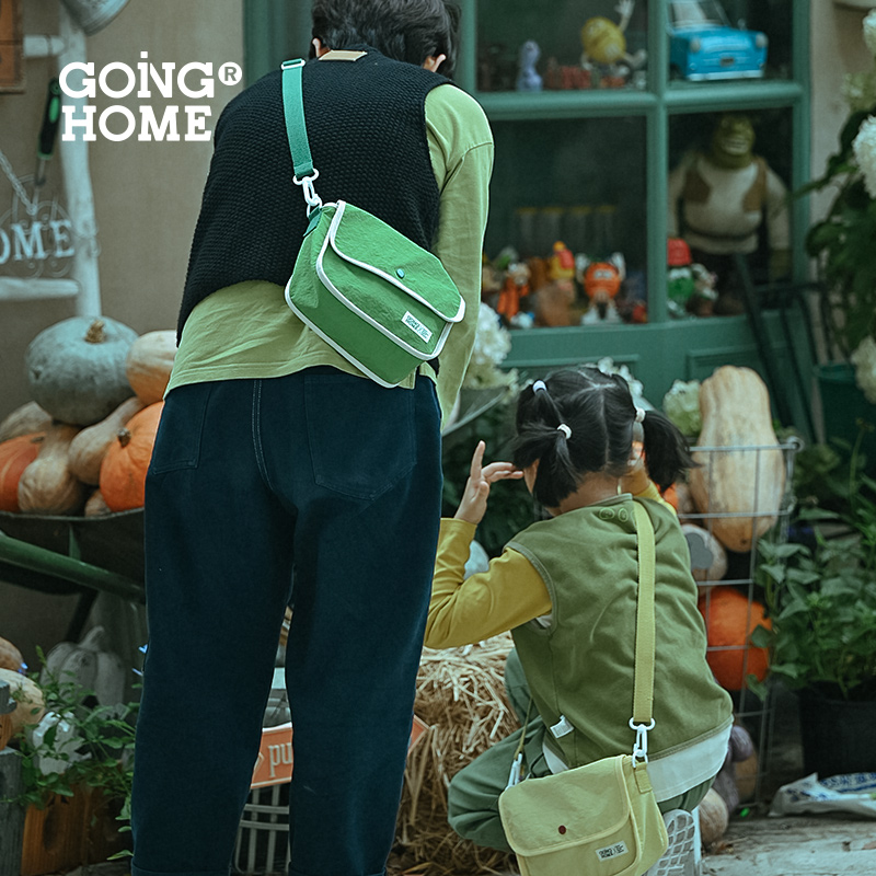 亲子儿童零食收纳单肩斜挎小包包