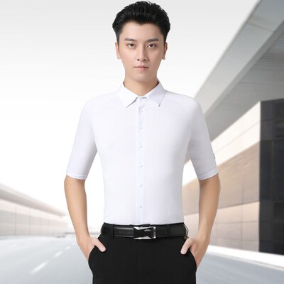华尔兹摩登舞丹宝罗男士中袖衬衣
