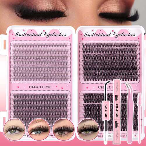 640 clusters 10D100D, D-curve extension set 曲假睫毛延长套装