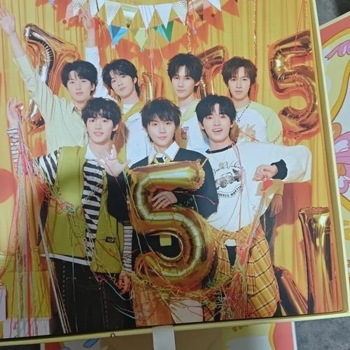 时代少年团5周年无卡无手办全套正品，配置看下，送张未绑定小卡