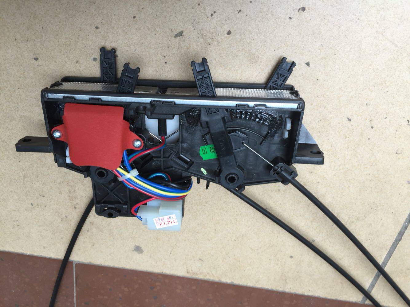 郑州汽油皮卡D22东风柴油锐骐皮卡P27/P31暖风机开关空调开关