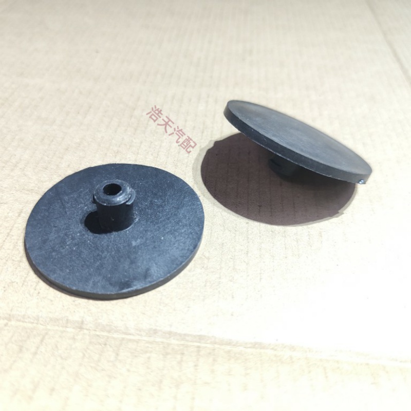 适用郑州日产锐骐皮卡帕拉丁钢板消音垫 锐琪6钢板胶套钢板缓冲胶