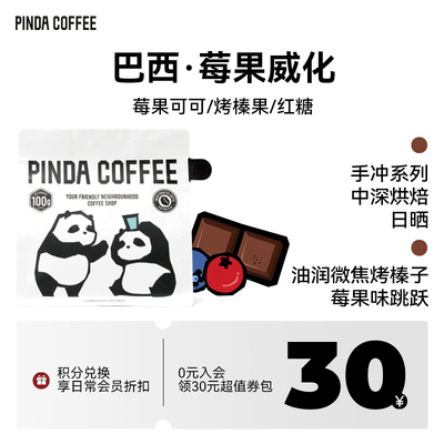 PINDA巴西黄卡杜艾手冲咖啡豆