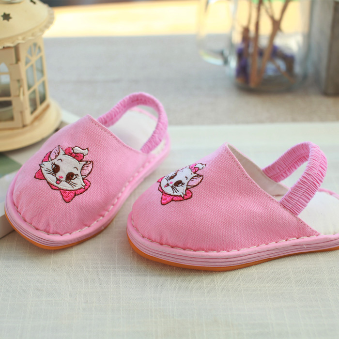 Chaussons enfants en coton pour printemps - semelle tendon - Ref 1011578 Image 4