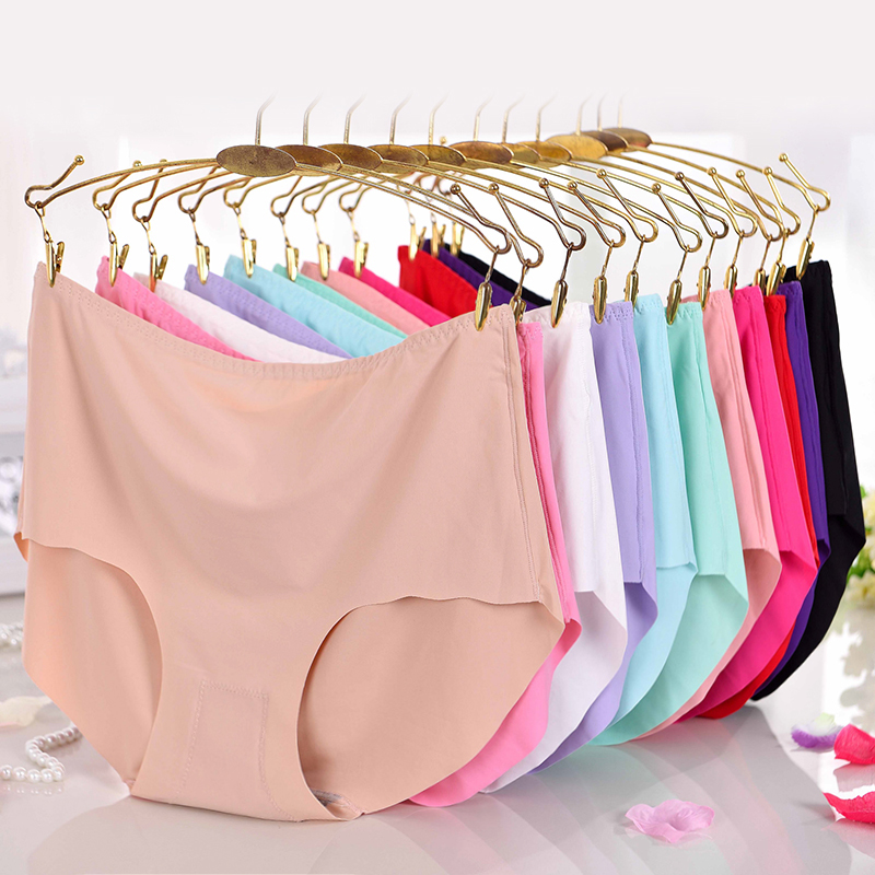 内裤女式大码200斤无痕薄款冰丝