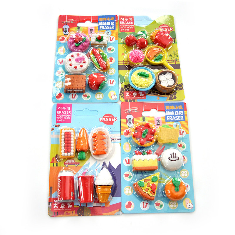 小学生课堂创意卡通儿童可爱橡皮擦趣味食物水果蔬菜学习玩具套装|msdalam kategori Kamus elektronik/buku kertas elektronik/alat tulis, bekalan sekolah setiap hari, pemadam - dari Buy2taobao.com untuk memberikan perkhidmatan ejen Taobao profesional membeli