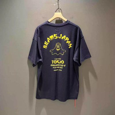 24SS BEAMS JAPAN Originl Graphic日产红绳富士山小红绳短袖T恤