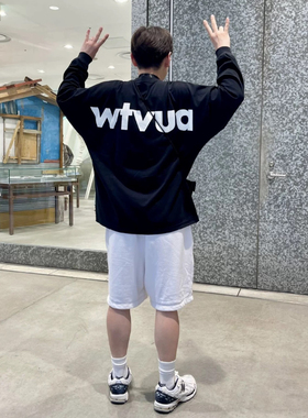 日系宽松WTAPS OBJ 05 LS COTTON FORTLESS休闲印花长袖T恤男24AW