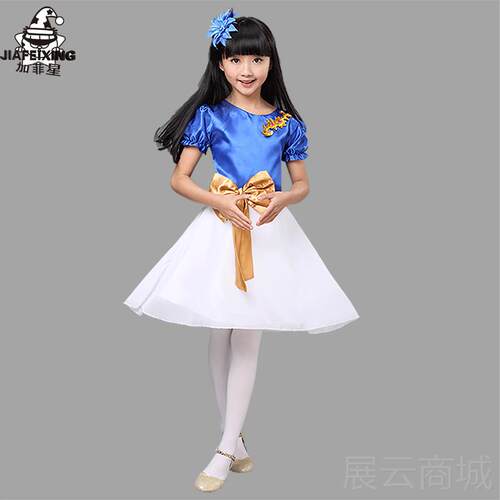 高档一儿六童演出服服诗中小学生合唱男女童歌朗诵服装表演幼儿舞