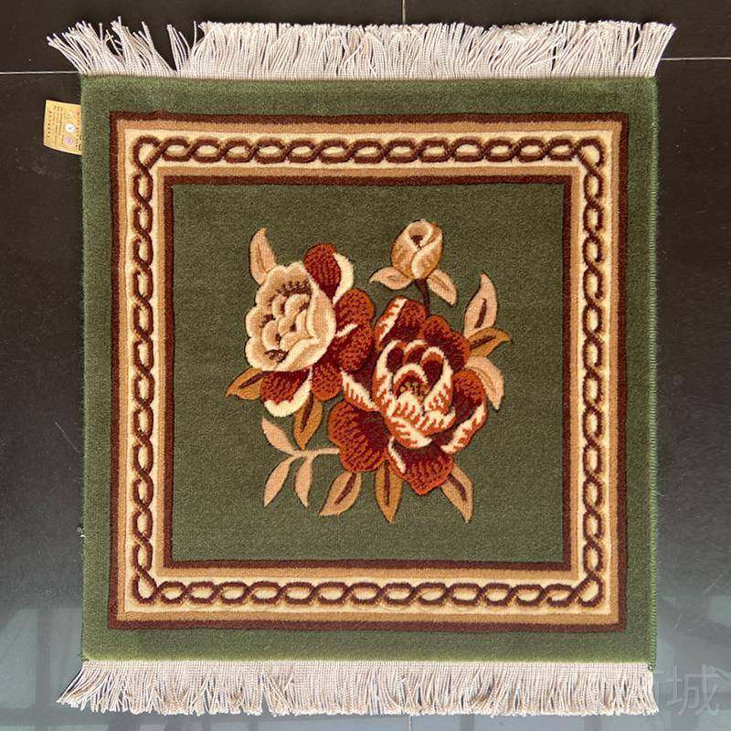 高档纯羊毛工花坐垫藏式地毯客厅中中国风式流苏手地毯大小定制订,居家布艺,地毯,淘宝优惠券,粉丝福利购,淘宝优惠卷