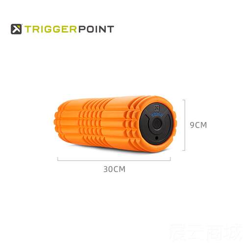 高档trig松gerpoi进nt口电动泡滚沫轴放瘦小腿专业手持筋膜轮健身