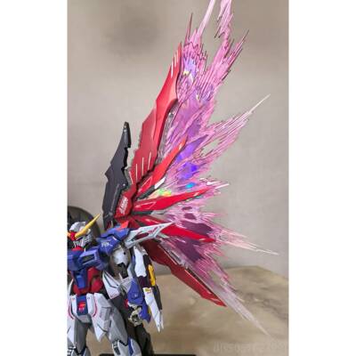 高档现 树人货模型 MC 魂红命带光翼运1/100MB命运金骨架成品修正
