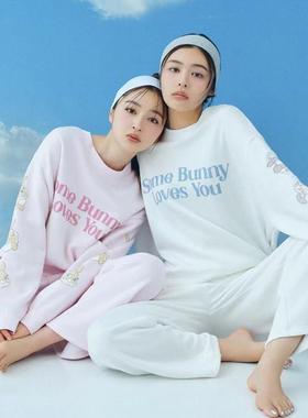 24贵牌 小鹿 印花 s家 休闲裤 运动裤 长裤家居服