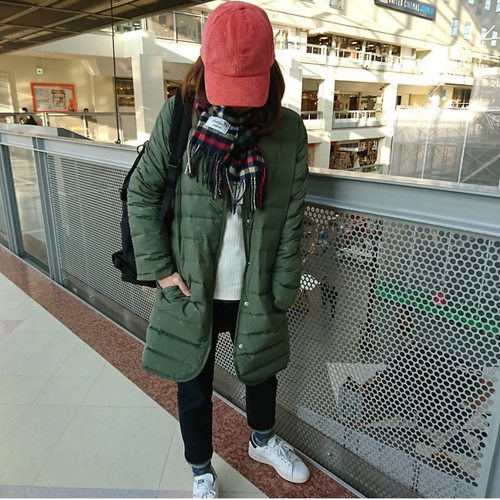 清仓~日单  贵牌 轻型保暖 可爱小雨伞满印 羽绒服