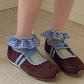 韩系灰色花边袜子女miu芭蕾风25春夏季 薄款 纯棉jk中筒堆堆短筒袜