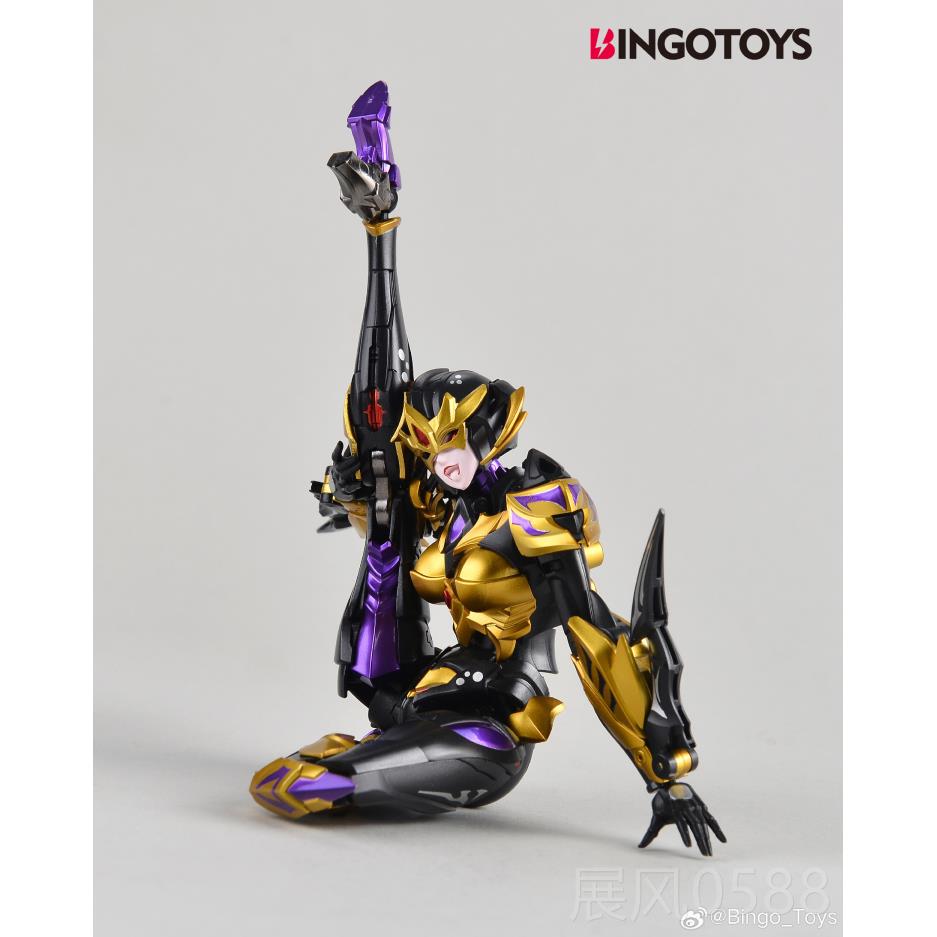 高档Bingo To女ys 蛛 黑寡妇 BT04 Spider Gilr变形玩具手-办摆件