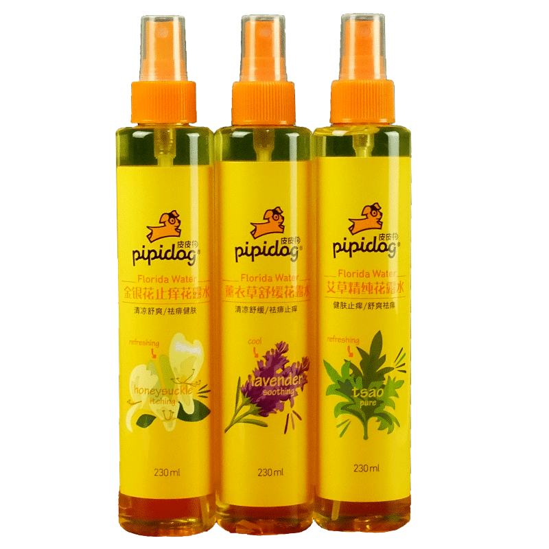 皮皮狗香型花露水艾草金银花