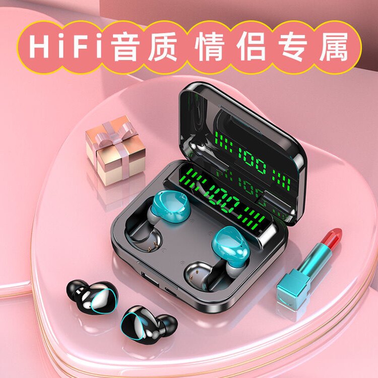 诺必行m22无线蓝牙耳机高音质超长听歌情侣双耳运动适用苹果安卓