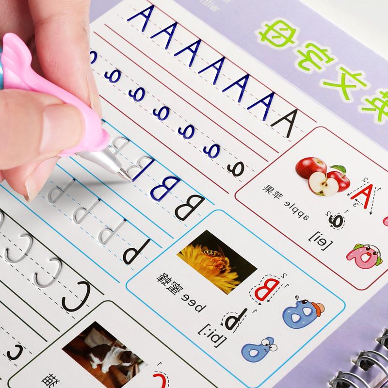 English Copybook For Calligraphy Books For Kids Word Childre