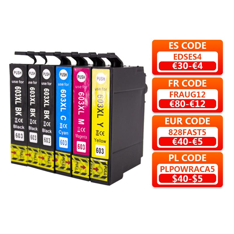 befon Compatible T603XL 603XL Ink Cartridge for Epson XP-210