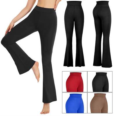 Women High Waist Push Up Leggings Fitness Flare Leggins Work