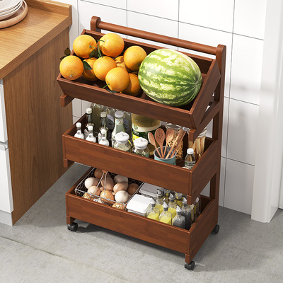 厨房多层多功能置物收纳架可移动