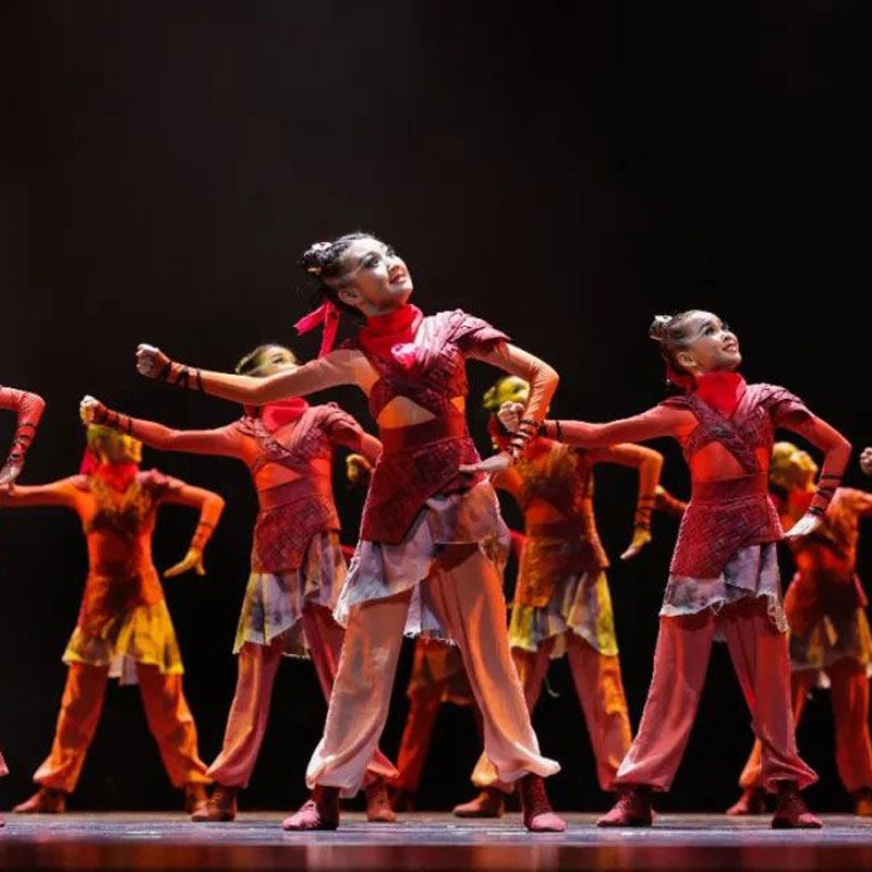 第十二届小荷风采再现花木兰演出服儿童古典戏曲将军舞蹈演出服装