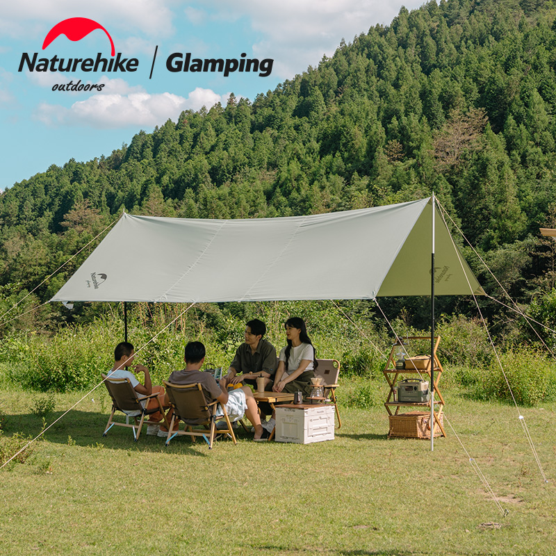 naturehike大空间棉布方形天幕