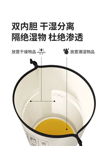 Naturehike Водонепроницаемый рюкзак для плавания с разделителями, сумка-органайзер