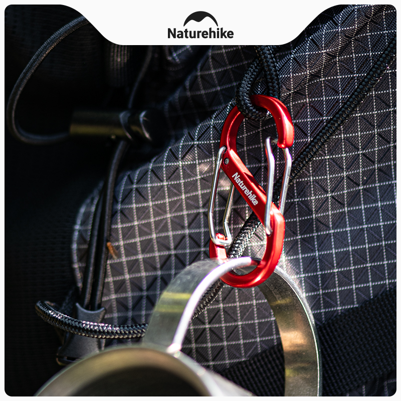 挪客S型路合金挂扣登山扣