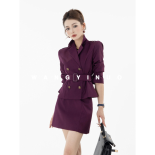 MD·依诺【预谋邂逅】2025秋新款高级宝藏衣橱上新设计感休闲套装