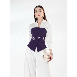 MD依诺【双生月令】2026春季百搭气质感简约休闲显瘦长袖T恤上衣