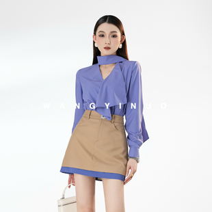 设计感气质显瘦减龄长袖 MD依诺 轻奢时尚 2026春季 上衣 矜雅早春