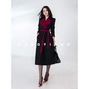 显瘦百搭气质通勤时尚 MD依诺 新款 2025秋季 设计感风衣 时光华章