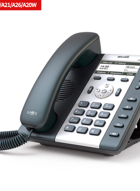 Atcom/简能A20/A21/A20W/A20W/A20WAC IP电话机SIP支持无线WiFi