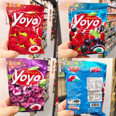 泰国进口YOYO热带杂果果汁软糖