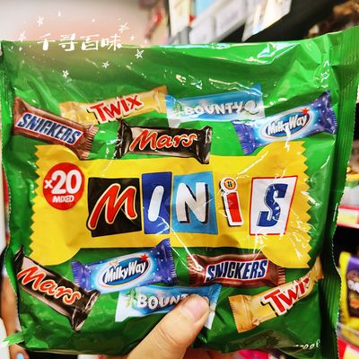 英国进口MARS杂锦巧克力夹心糖