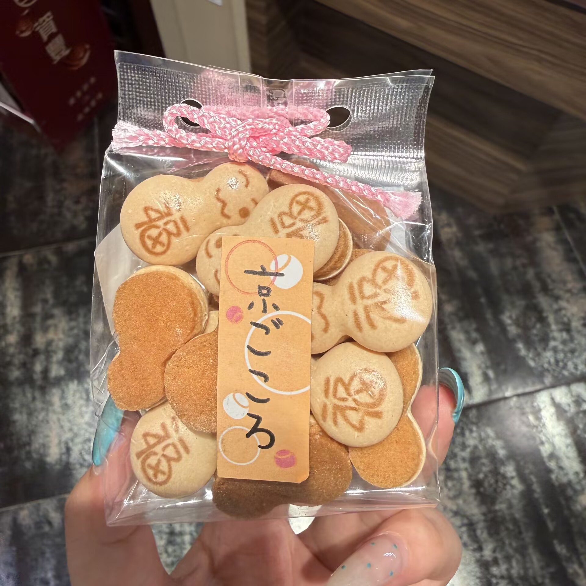 日本抹茶达摩造型小馒头曲奇