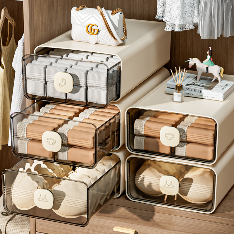 日本进口MUJIE贴身衣物收纳盒